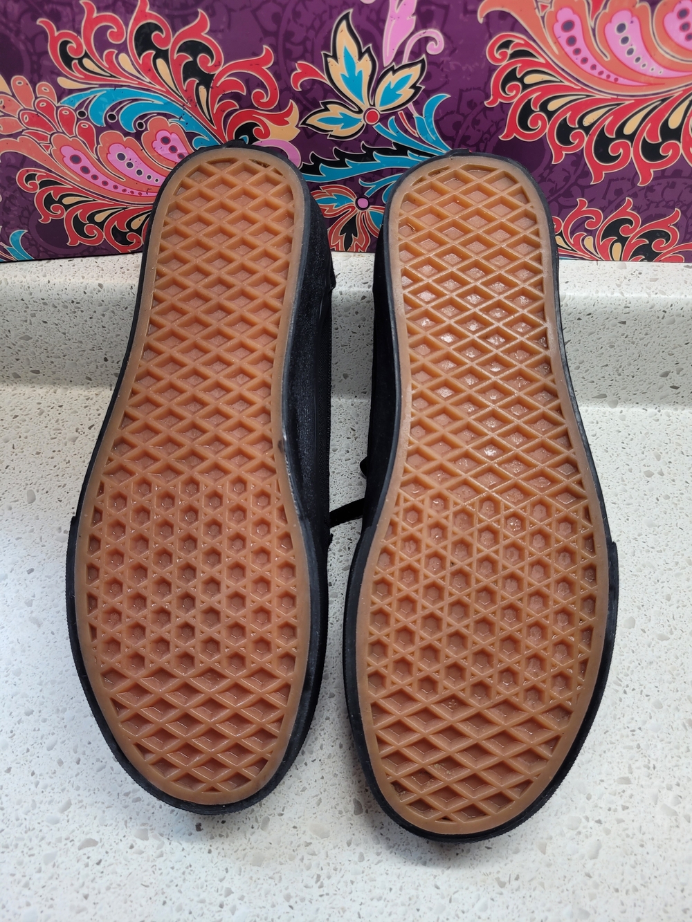 147 - Vans Brigata Triple Black Skate/Casual Shoes - US 6.5 Men / 8 Women - EUC - Picture 5 of 11